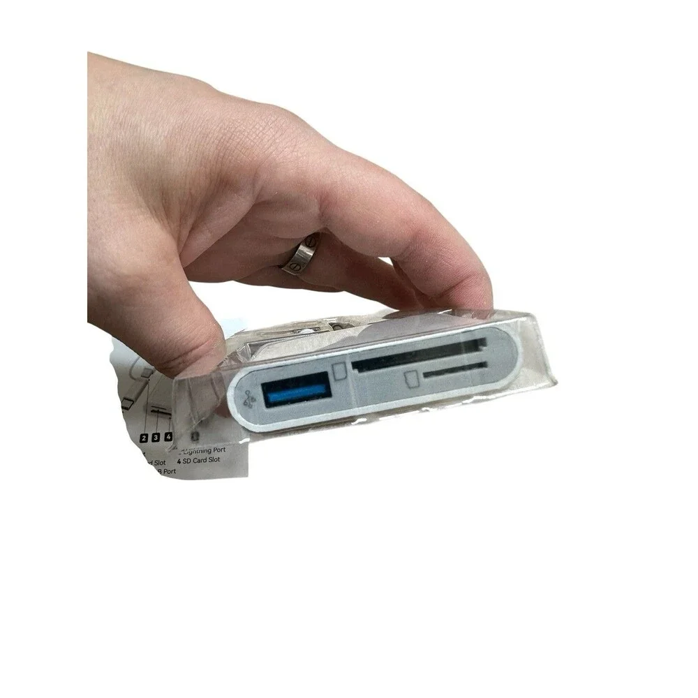 Trail Camera SD Card Viewer Reader Lightening & USB-C Port Micro & Standard SD